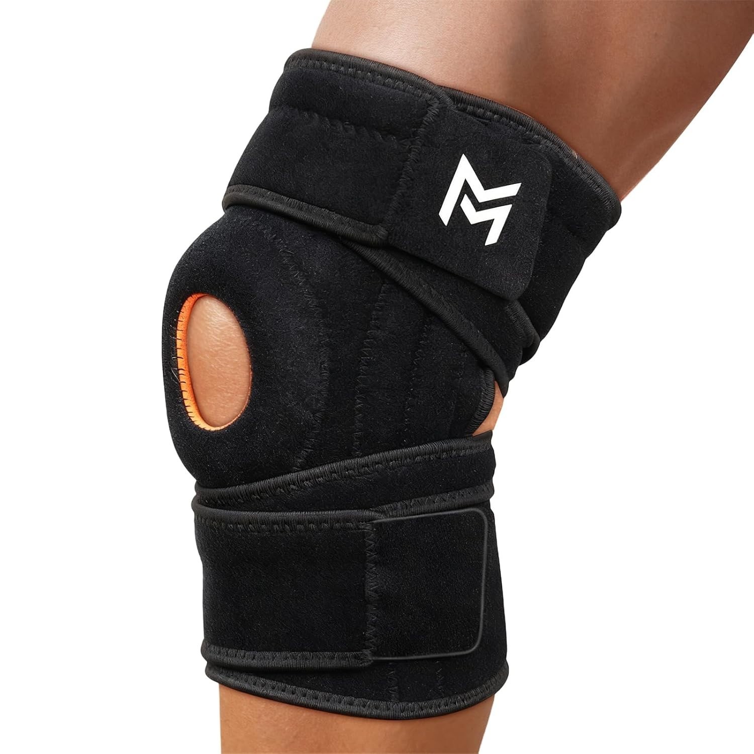 Knee Brace wt 4 Strap for Knee Pain Relief for Meniscus Tear, ACL MCL Arthritis