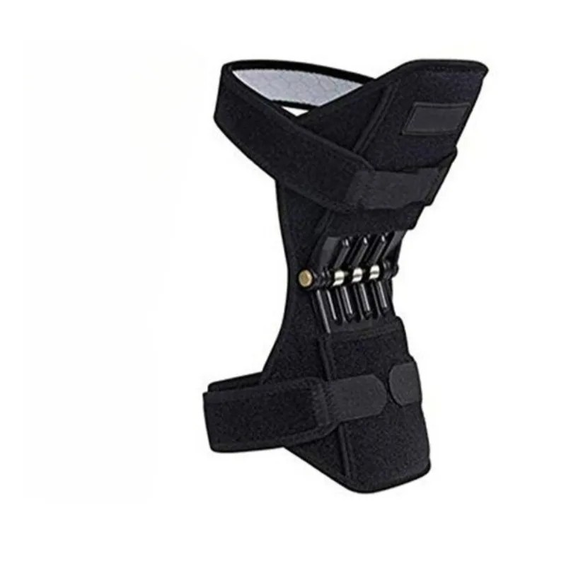 Knee Support Brace Spring Booster Pads Joint Stabilizer Pain Relief Sport