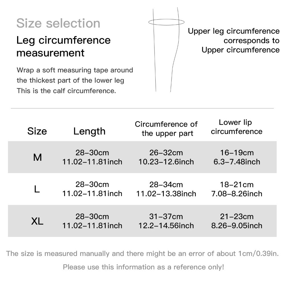 1/2X Running Athletics Compression Sleeve Leg Calf Shin Elbow Knee Pad for Sport