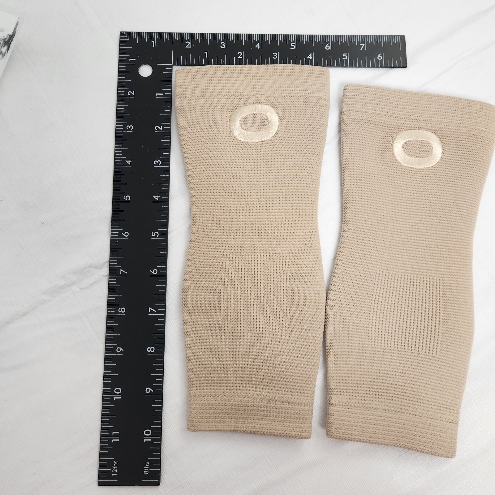 Ankle Brace Compression Sleeves Adult One Size Tan