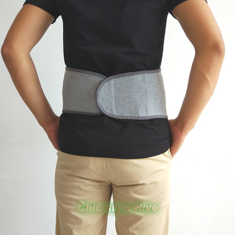 Sheepskin Wool Waist Warmer Support Protector Belt Brace Waistband Winter Soft