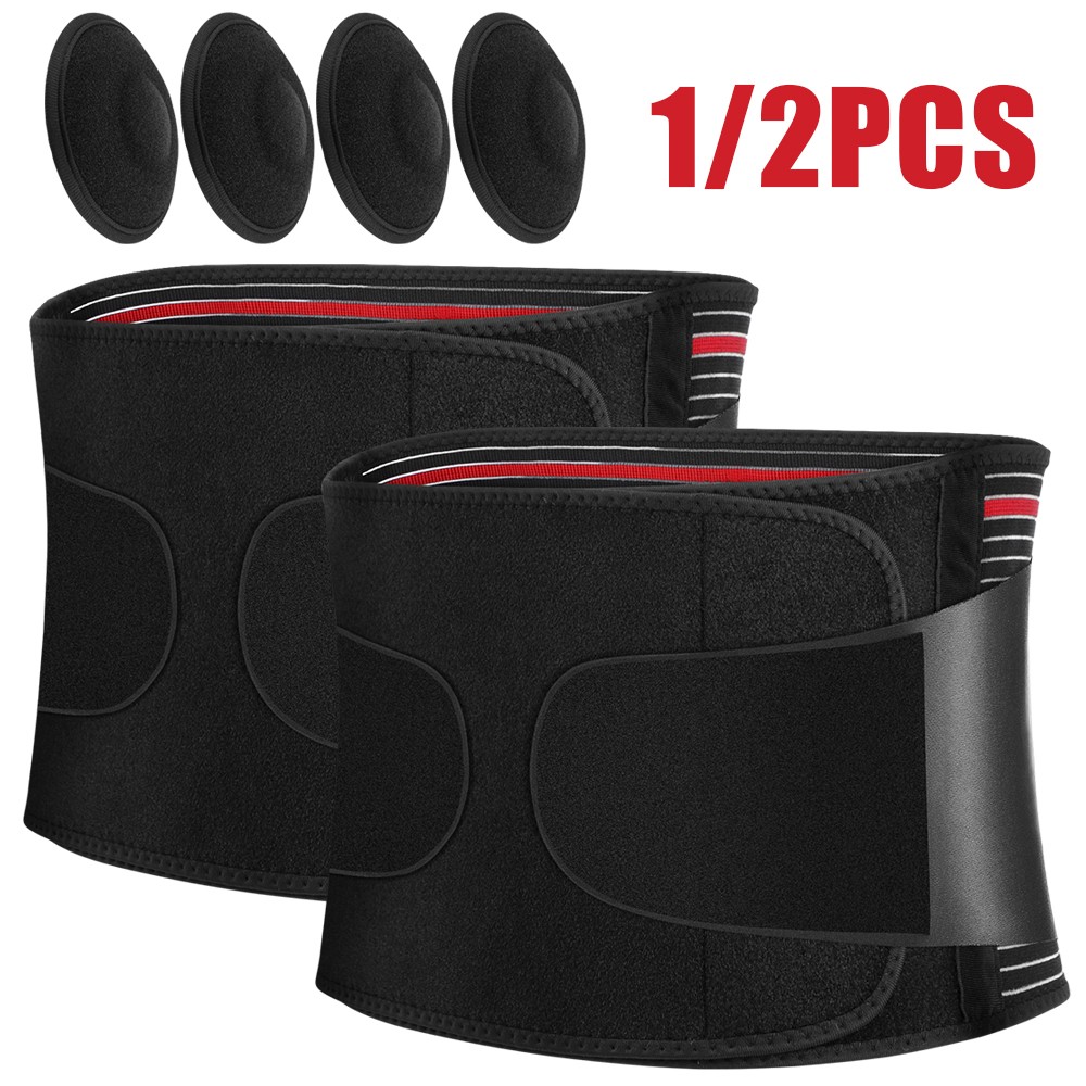 1/2x Hernia Truss Belt Pad Separate Compression Strap Adjustable Front-Wear Gift