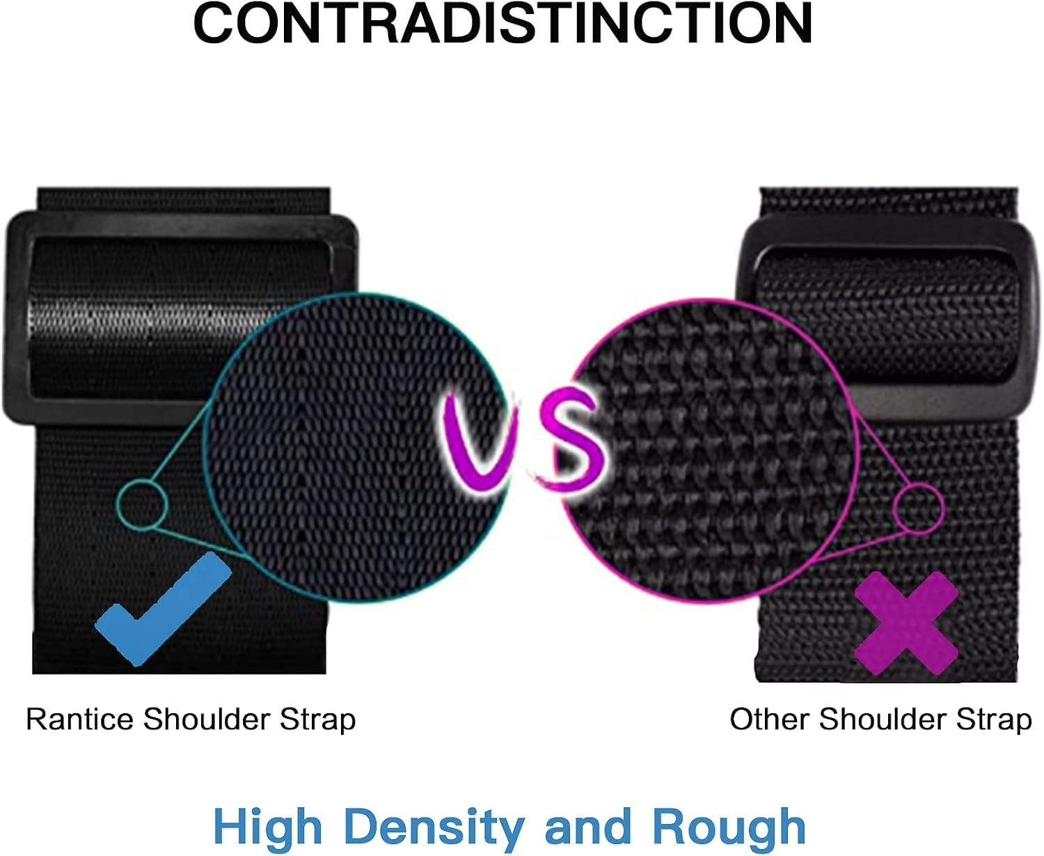 Comfortable Black Shoulder Strap with Removable Design for Ultimate Flexibility