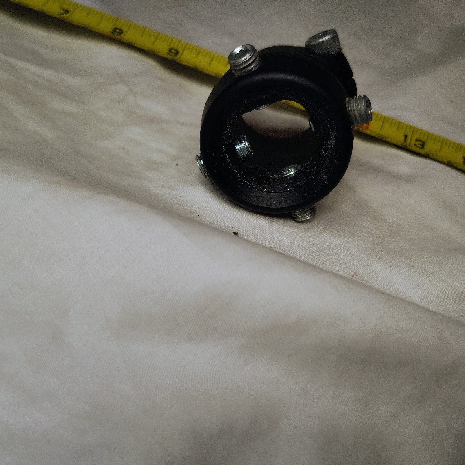 BULLDOG Aluminum 30 mm Tube Clamp Adapter [ATTA-1S] Black Anodized