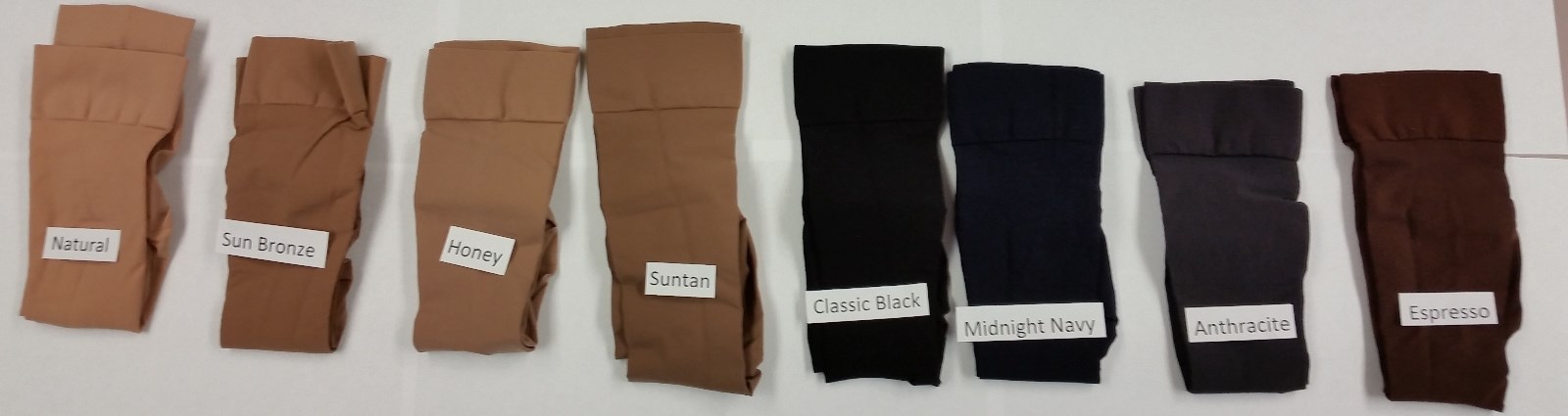 Jobst UltraSheer Womens Compression Knee Supports 30-40 mmhg Stockings Closed