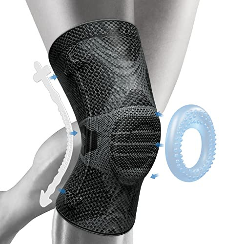 NEENCA KNEE BRACE PAIN RELIEF MEDICAL COMPRESSION SLEEVE KNEE SUPPORT – SIZE L