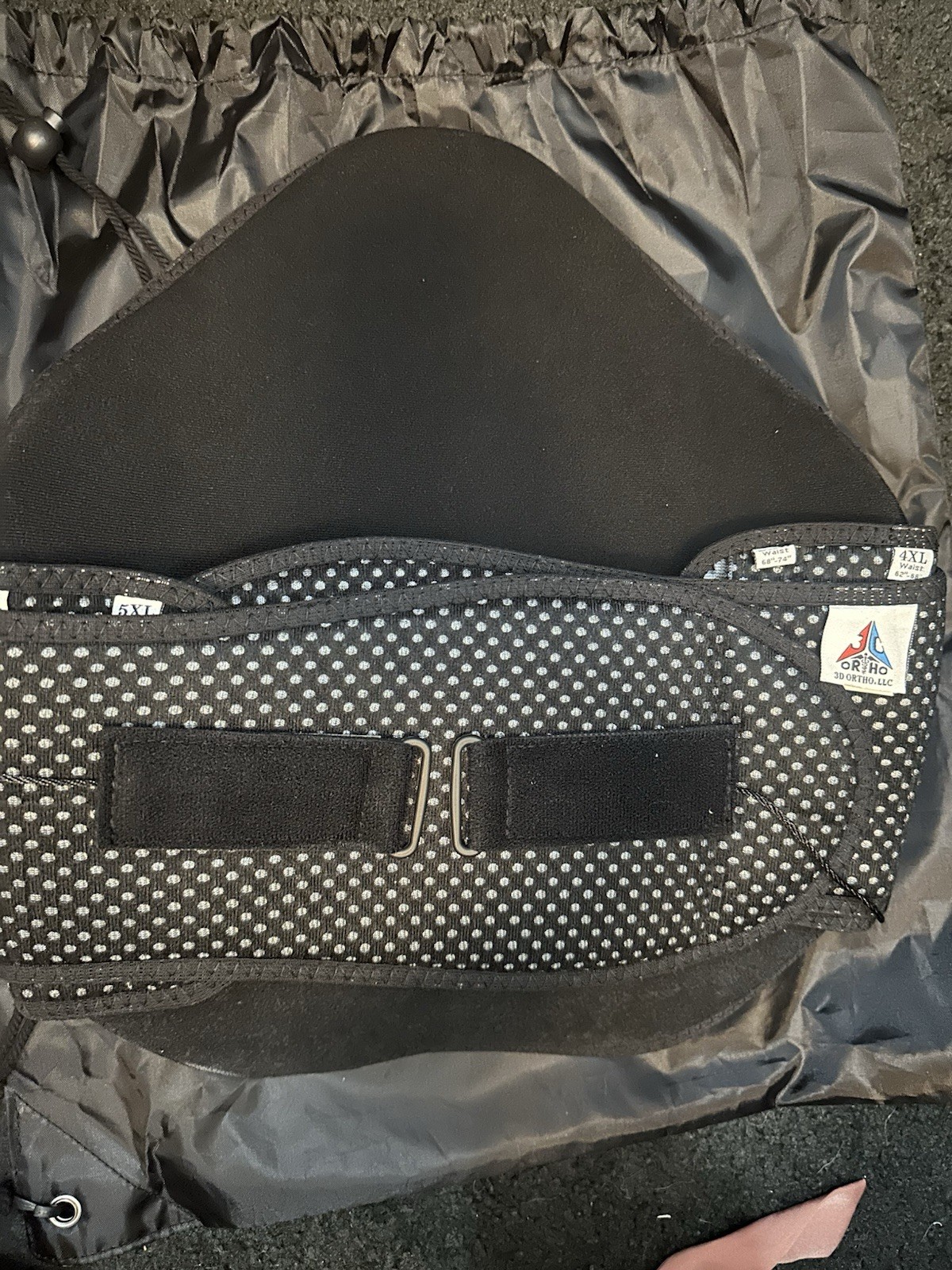 Advanced Ortho Apex Adjustable Back Brace. New Comes With Bag