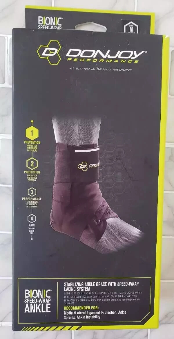 Donjoy Performance Bionic Speed Wrap Ankle, MEDIUM