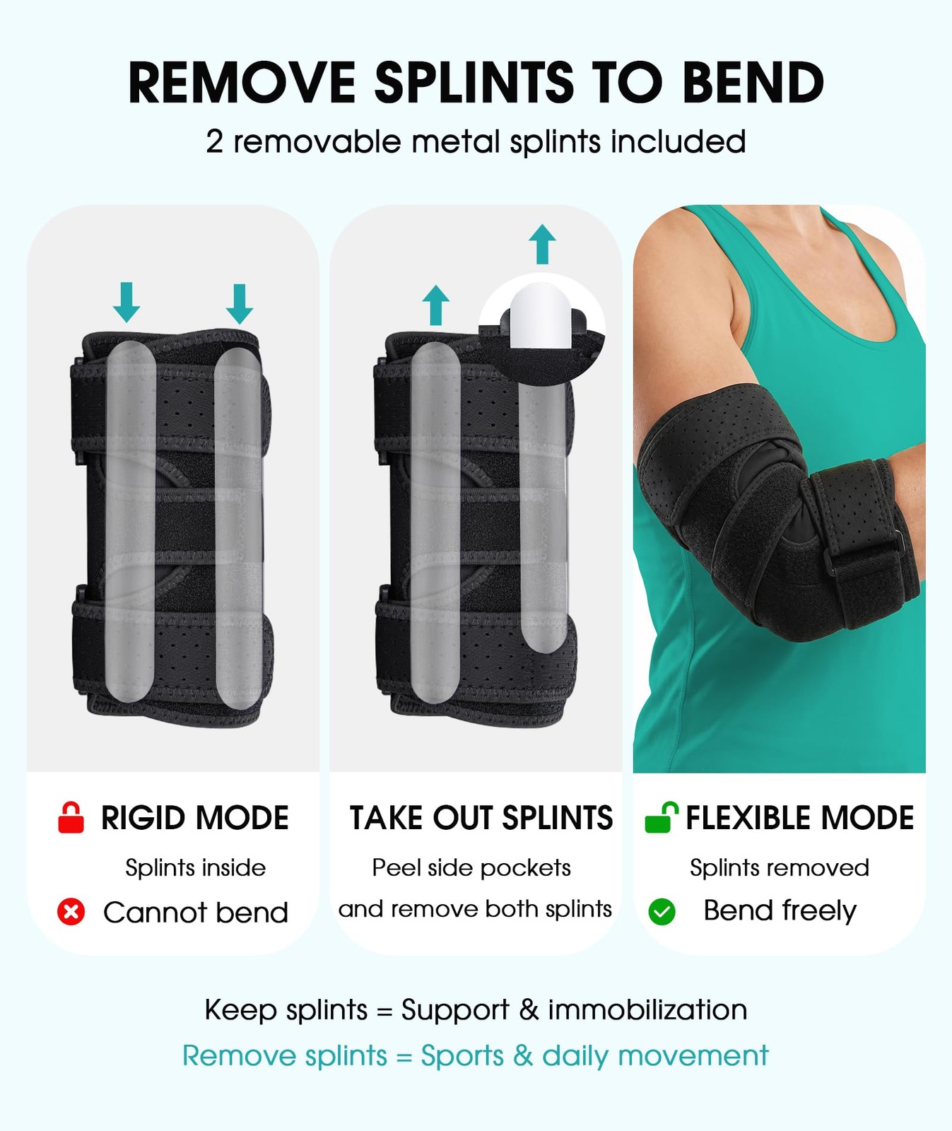 Oyakin Elbow Brace for Cubital Tunnel, Ulnar Nerve Entrapment brace