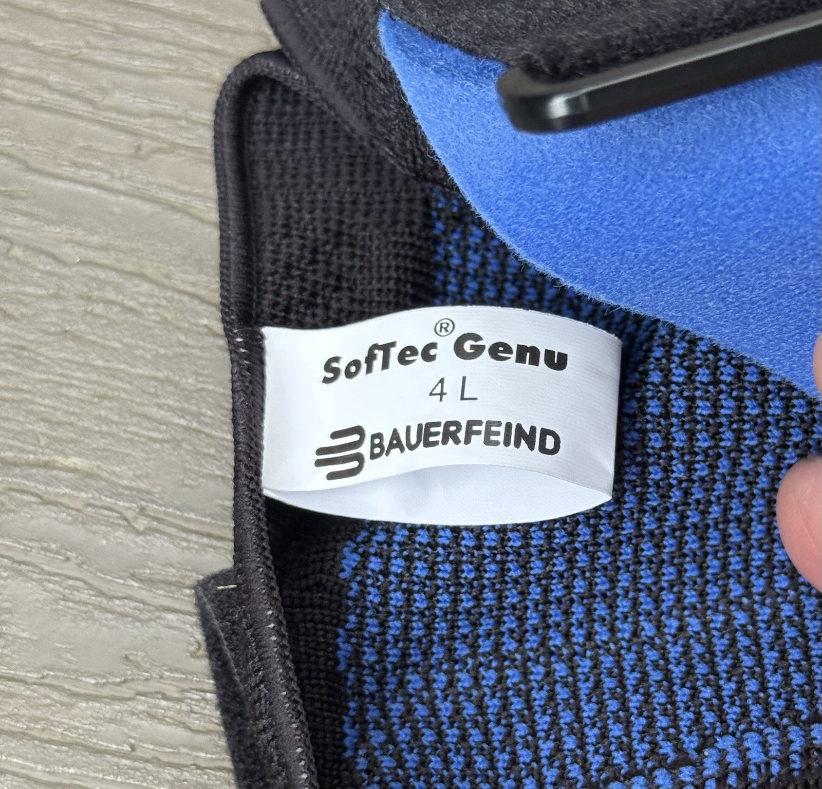 NICE! Bauerfeind SofTec GENU ROM Knee Brace (4 LEFT) ACL MCL Orthosis | 4-Point