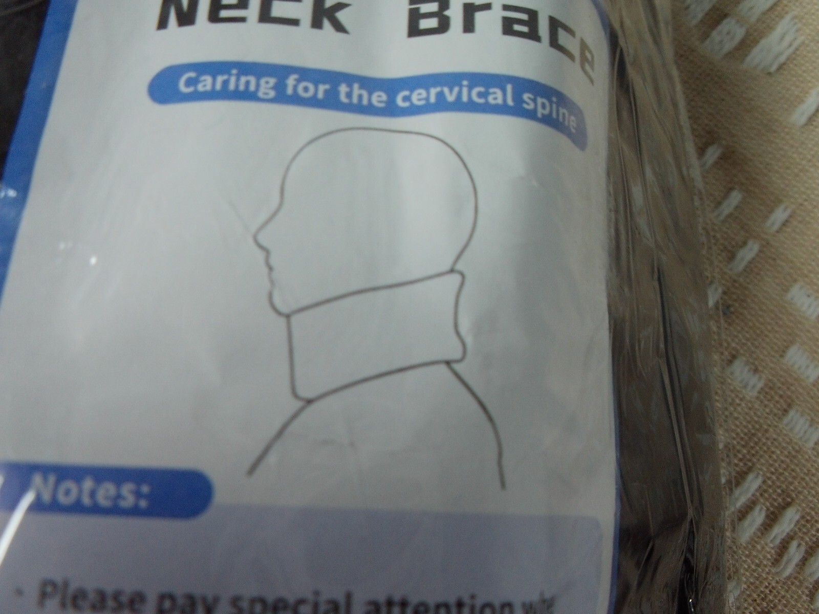 Simple Adjustable Foam Neck Brace Cervical Collar Support Brace Pain Relief US