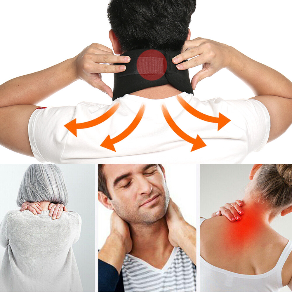 Neck Brace Cervical Support Color Adjustable Traction Firm Foam Pain Relief Soft