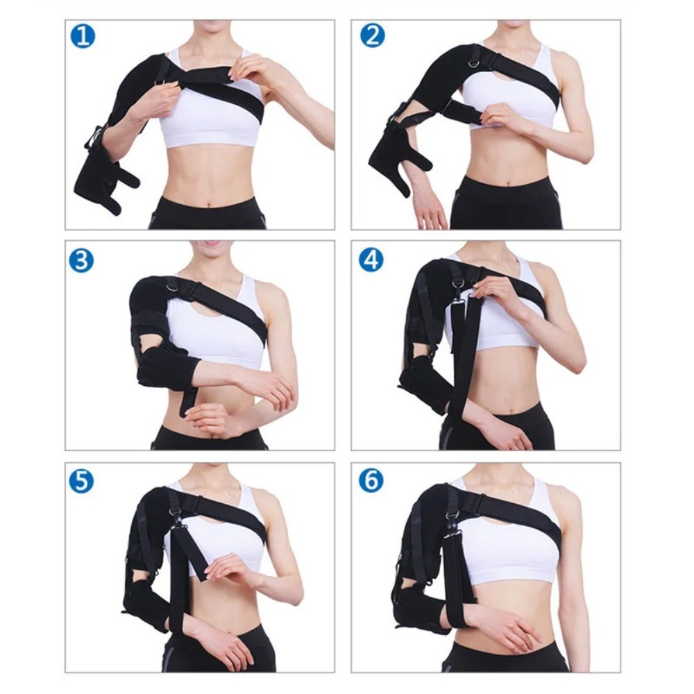 Shoulder Brace Support Arm Sling for Stroke Hemiplegia Subluxation Dislocation