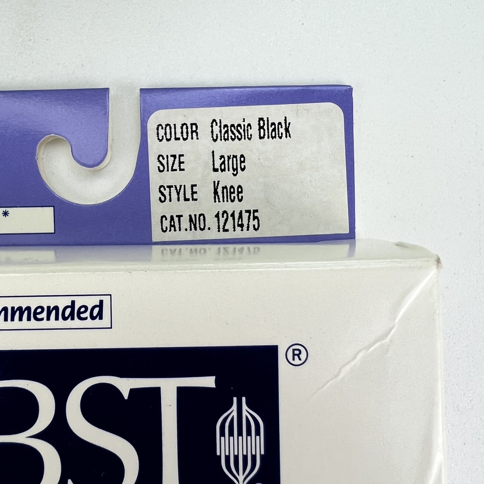 NEW Jobst Ultrasheer Knee High Black Compression Stockings Sock Circulation