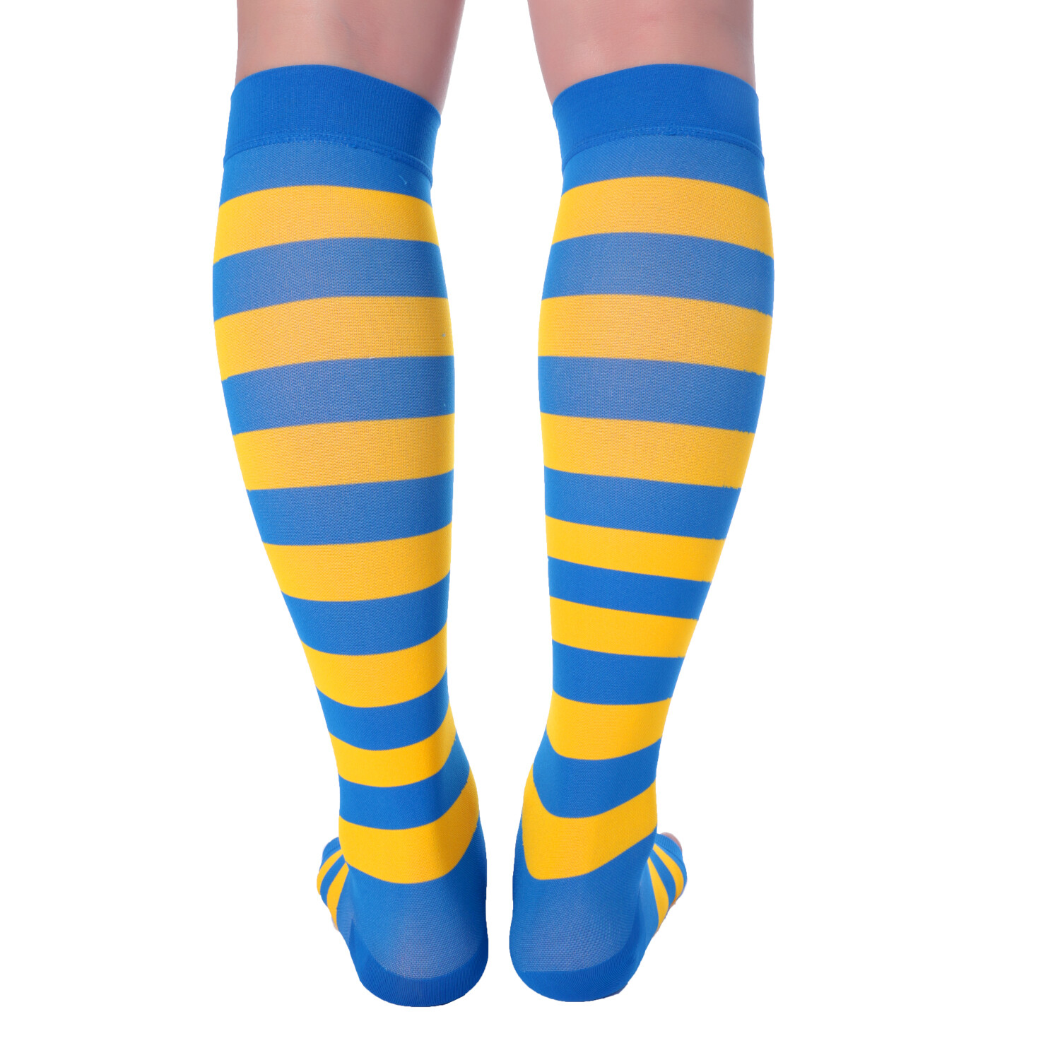 Doc Miller Open Toe Socks Compression Stockings 15-20 mmHg Sleeves Varicose Pain