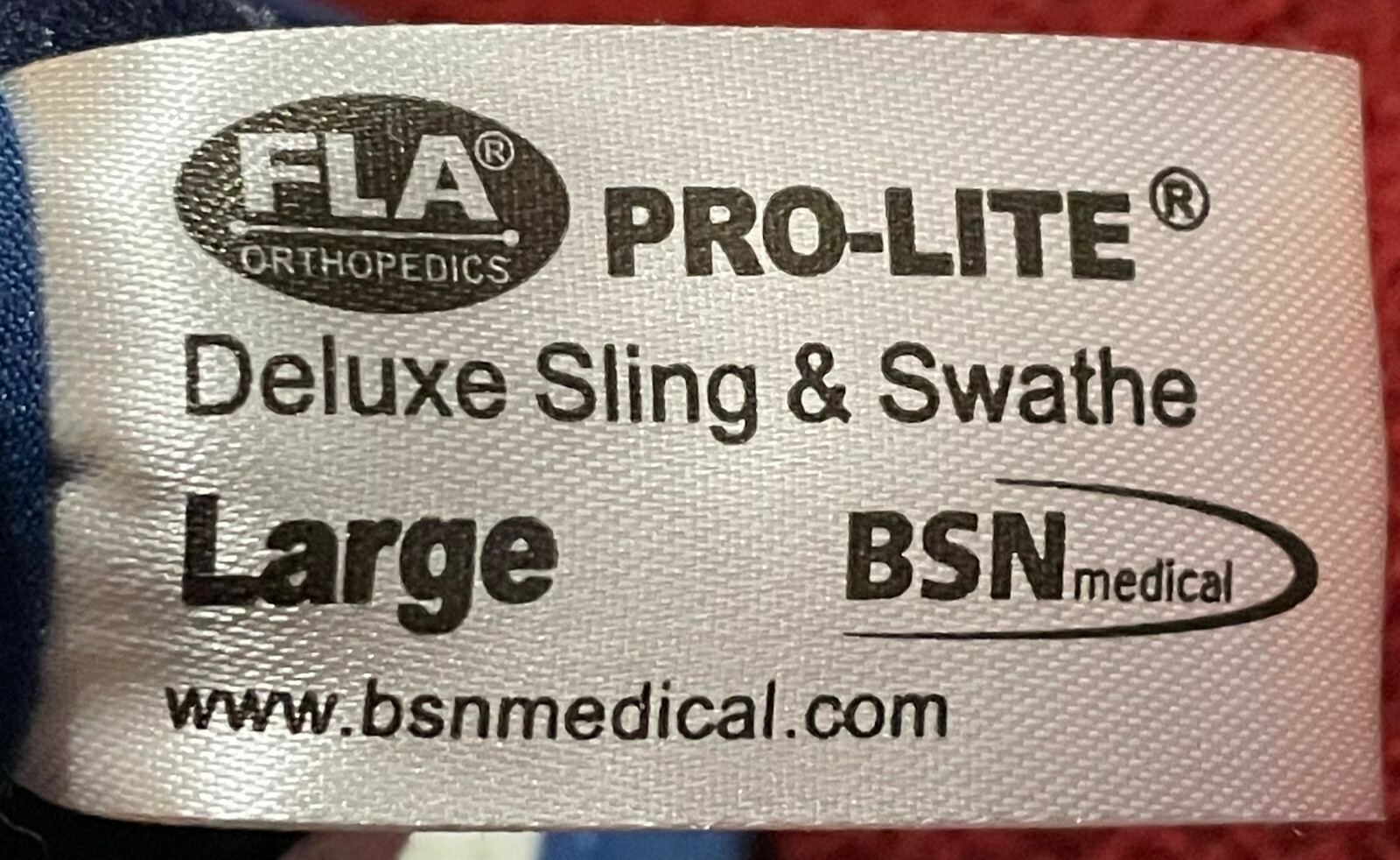 FLA Ortho ProLite Deluxe Arm Sling and Swathe Shoulder Immobilizer Large 7556508