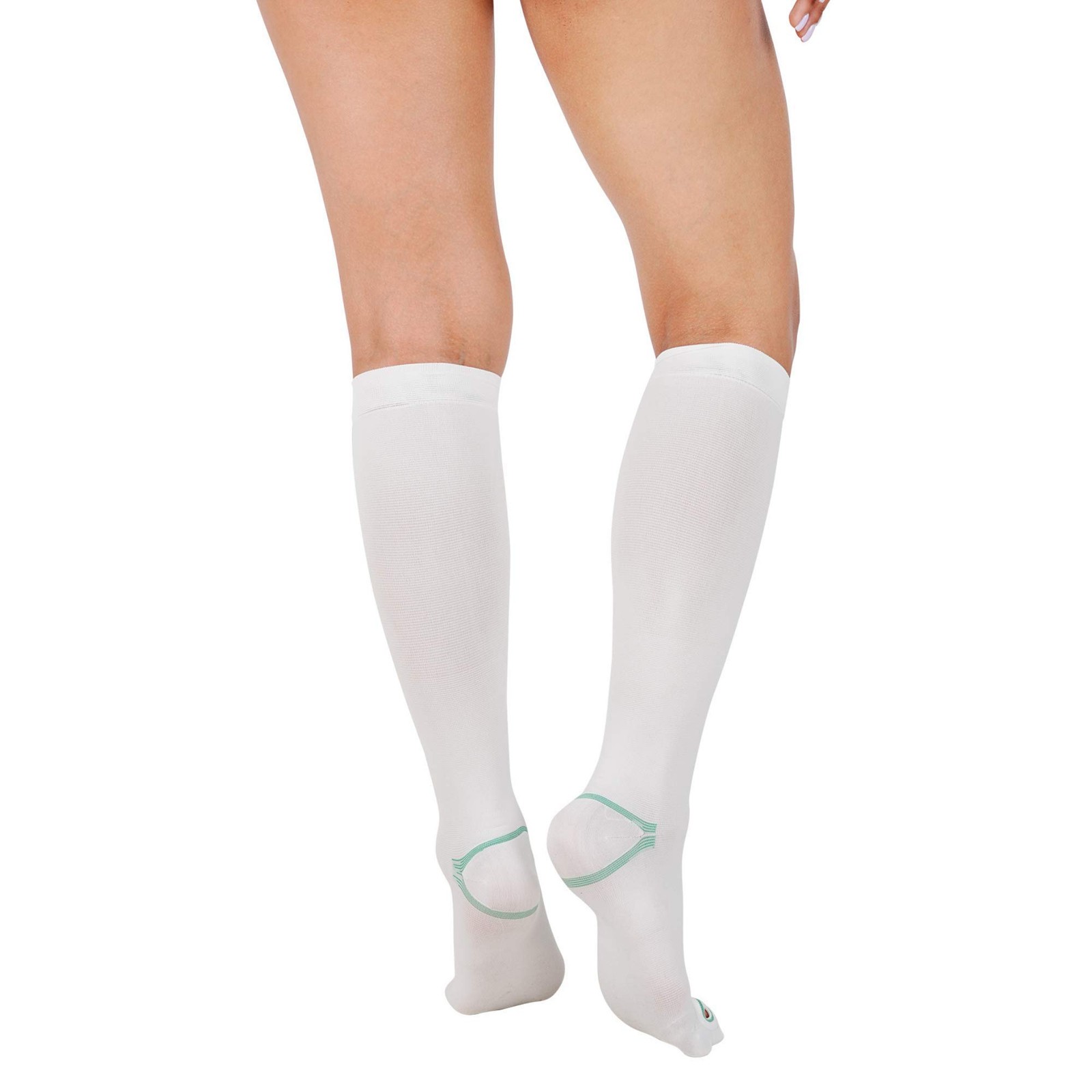 invera Anti Embolism Compression Stockings, Knee High Unisex Ted Hose Socks 1…