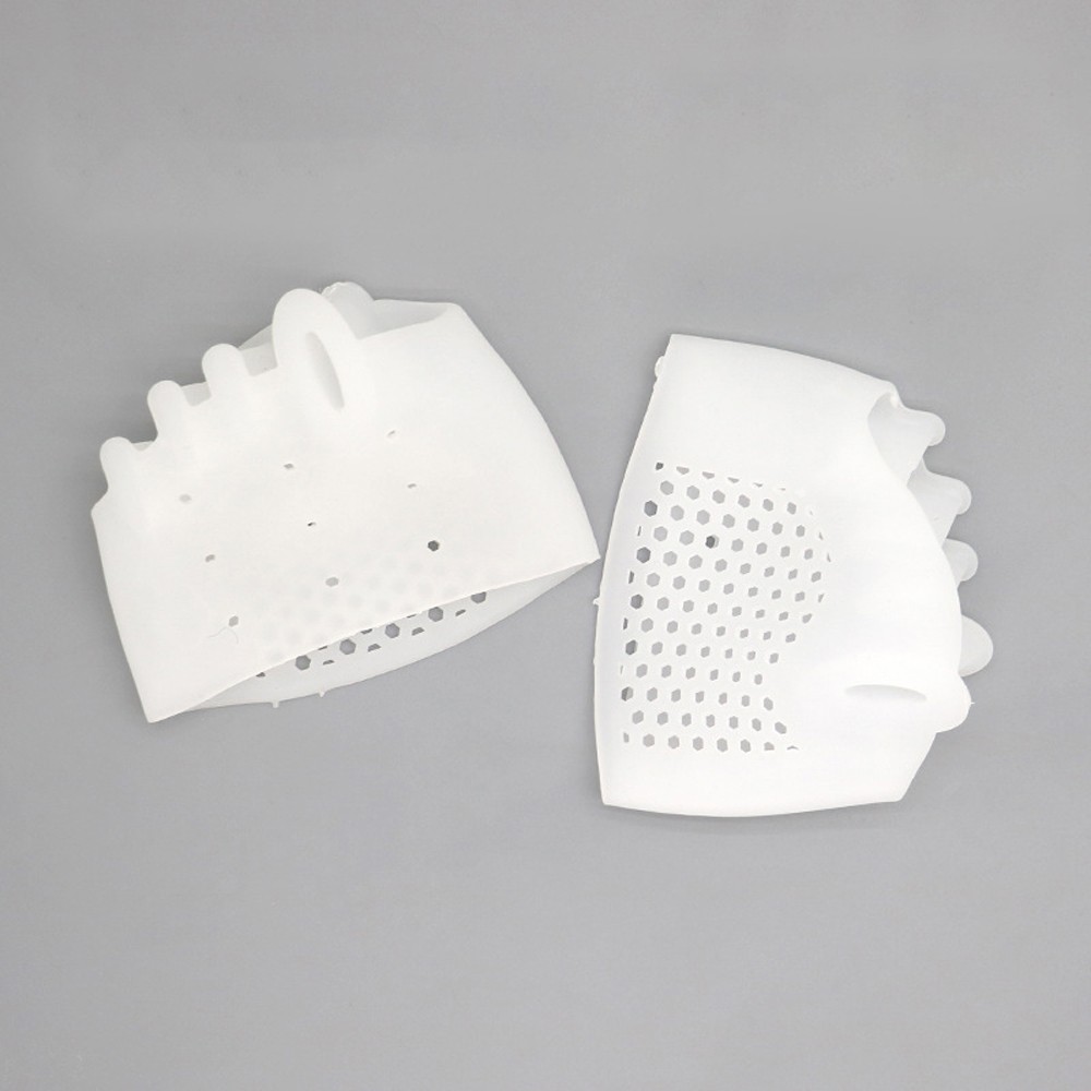 1 Pairs Silicone Toe Separators Metatarsal Gel Pads Ball of Foot Cushions