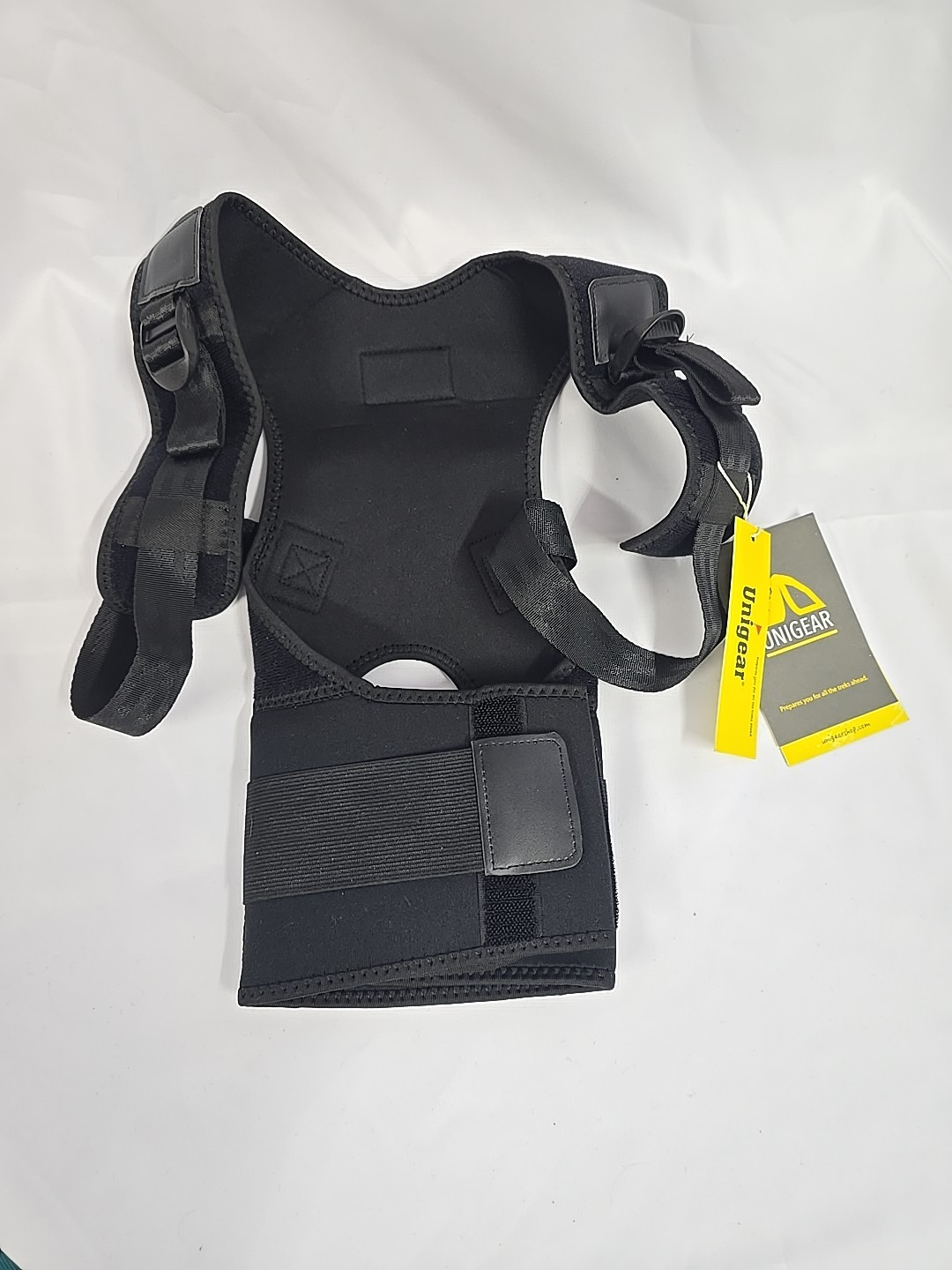 Unigear Back Brace Posture Corrector Size Small Black
