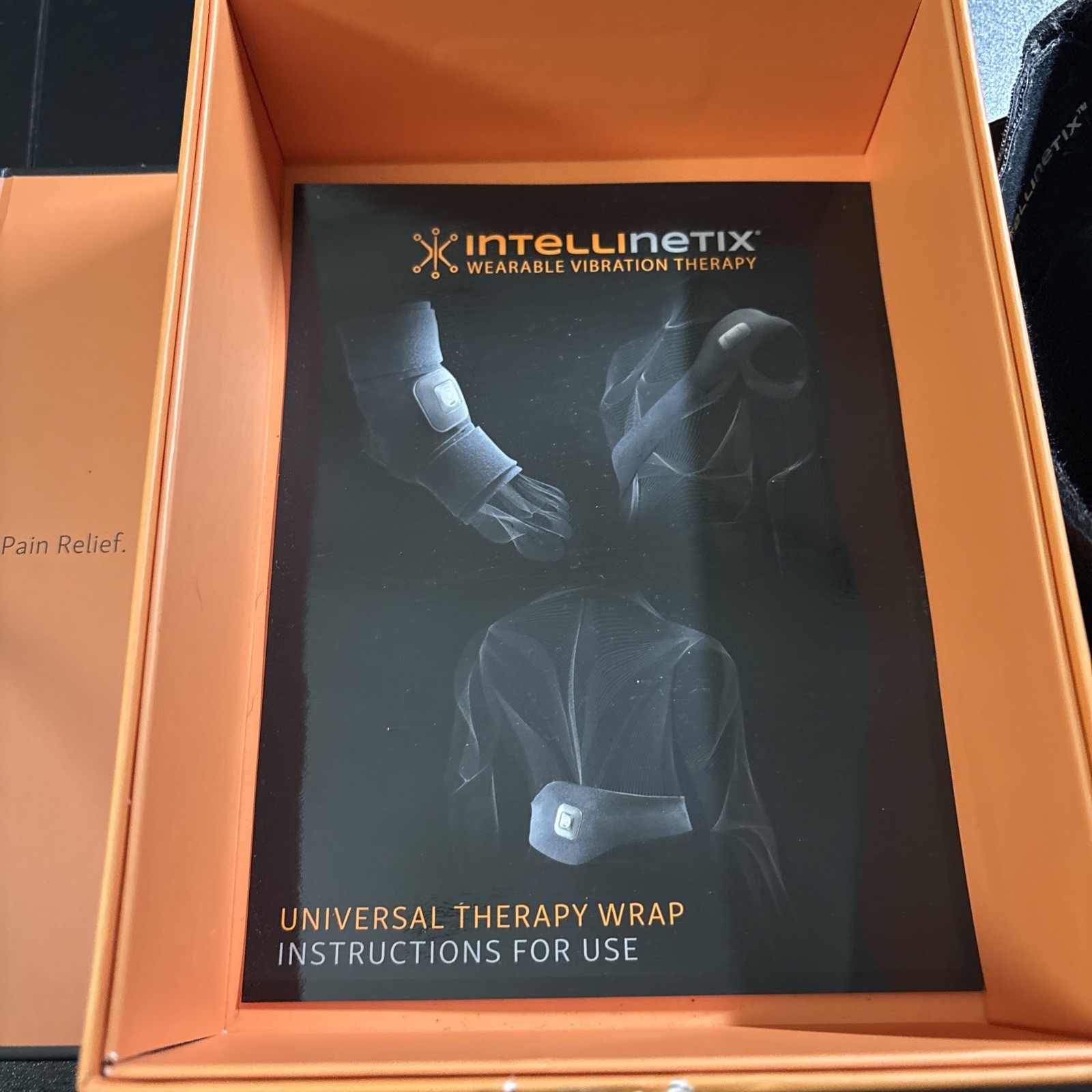 intellinetix Brownmed Universal Vibrating Therapy Wrap for Pain and Recovery