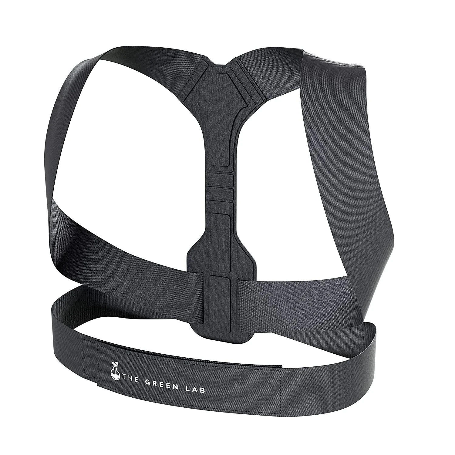THE GREEN LAB Posture Corrector for Men and Women Posture Support Trainer Black