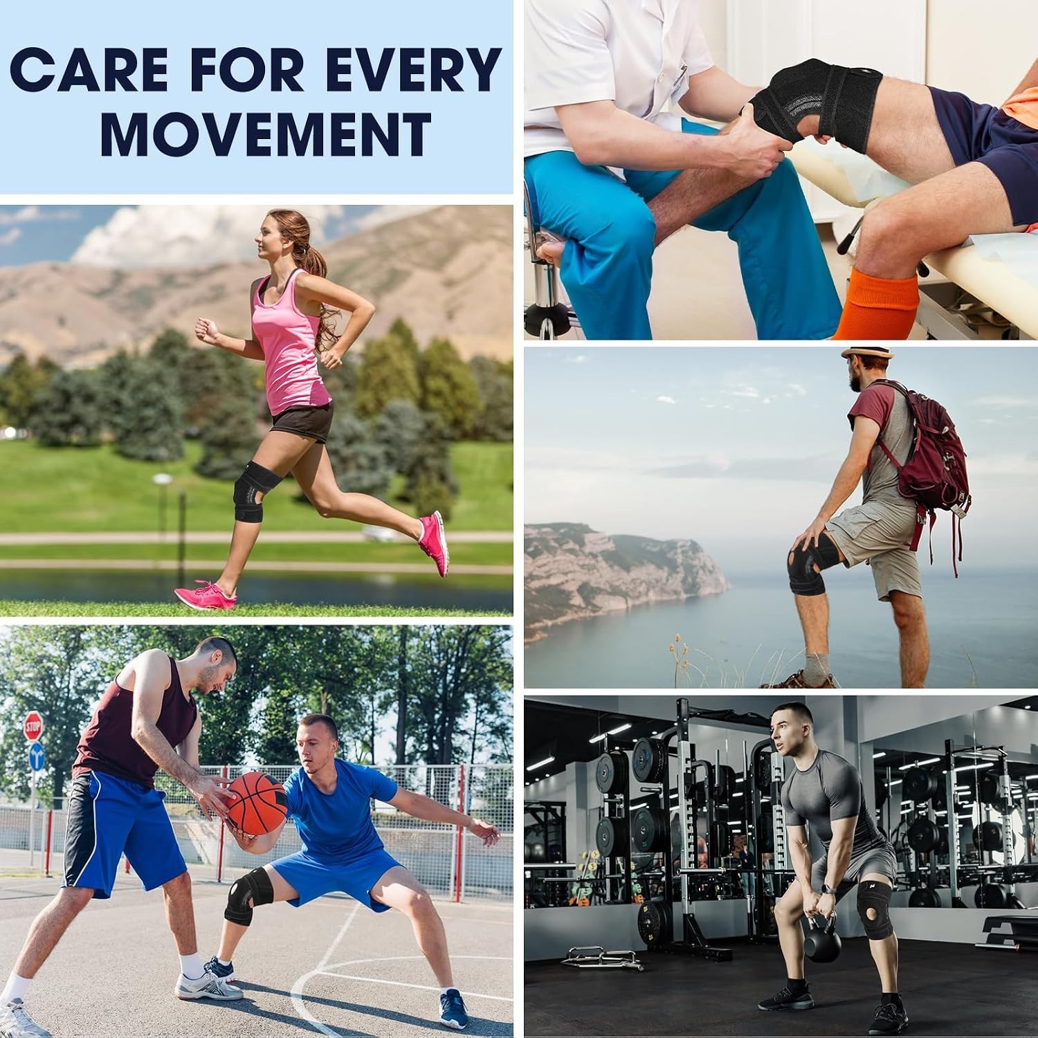 Adjustable Elite Knee Support for Meniscus Tears, Arthritis & Active Lifestyle