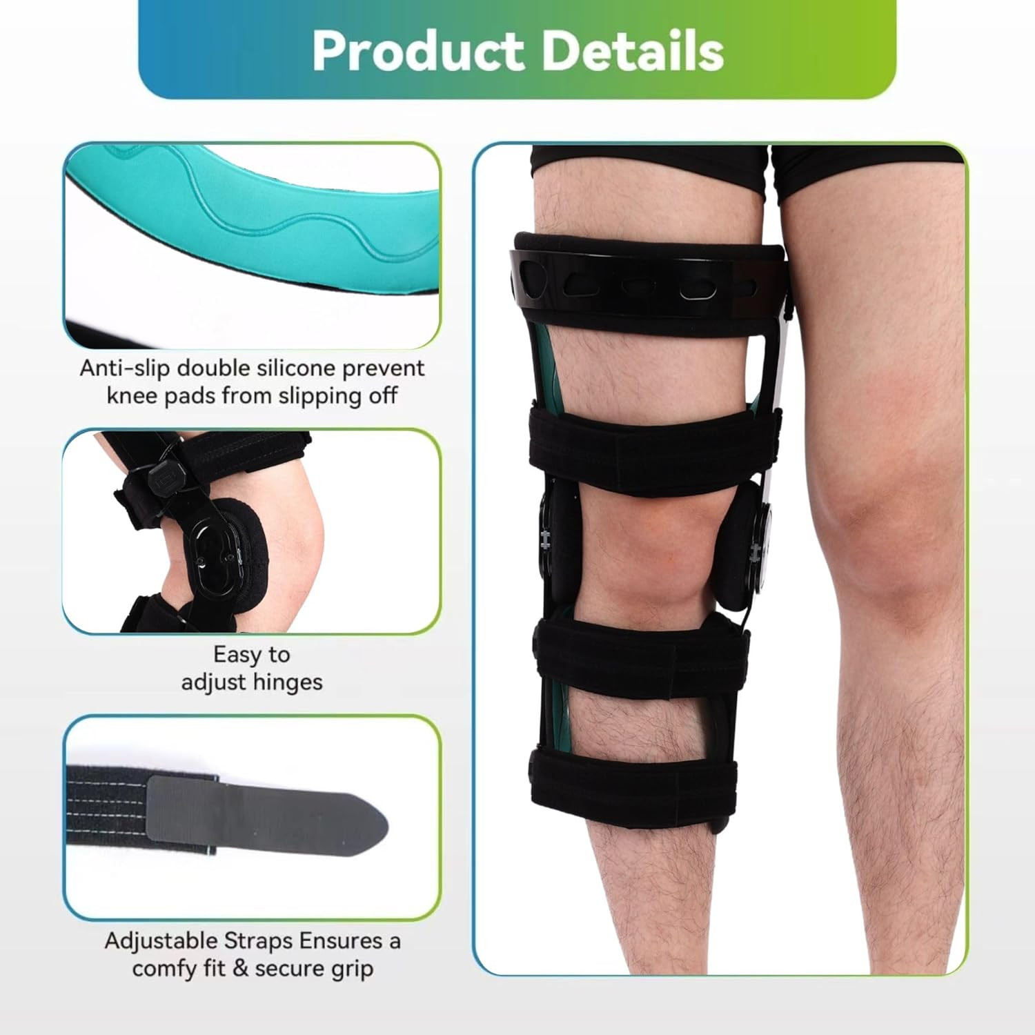 OA Unloader Knee Brace for Osteoarthritis ACL Functional Knee Brace for Ligament