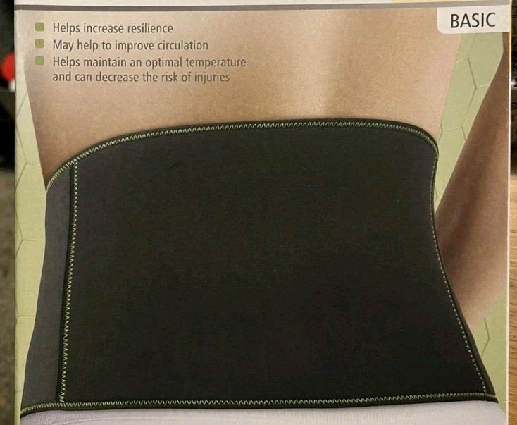 Sensiplast Neoprene Waist Trimmer Belt Sweat Sauna Wrap Gym Fitness L-XXL Used