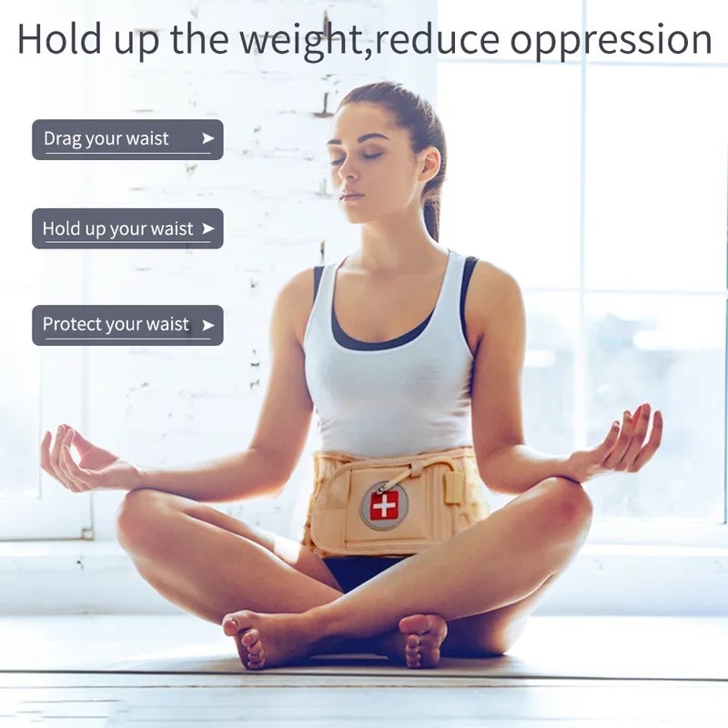 NEW Dr Ho’s Decompression Belt Back Brace Lumbar Support & Extender Belt Best