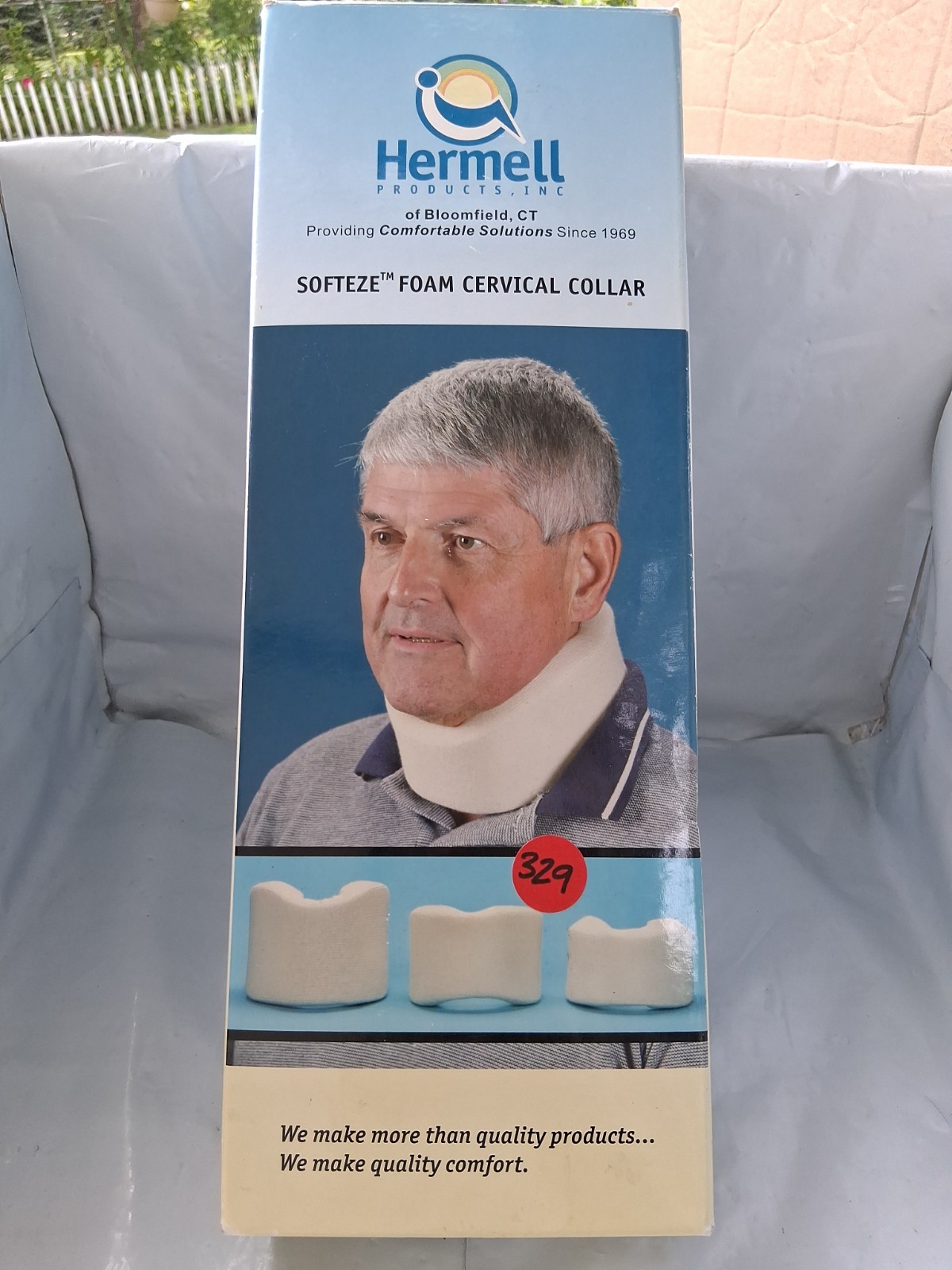 Adjustable Neck Brace Soft Foam Cervical Collar Relief model FG005