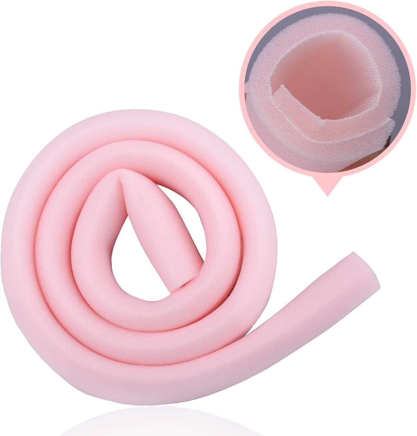 Toe Sleeve with Overlap Large Size 1 Inner Diameter 36 Roll Sponge Protector