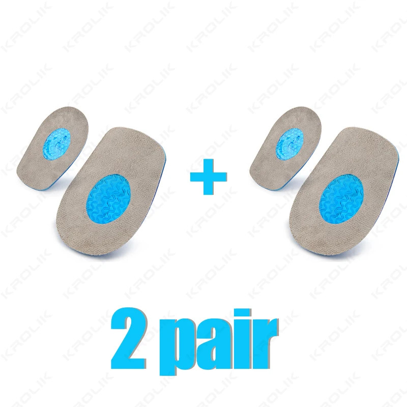 Silicone Gel Insoles Heel Cushion for Feet Soles Relieve Foot Pain Protectors Sp