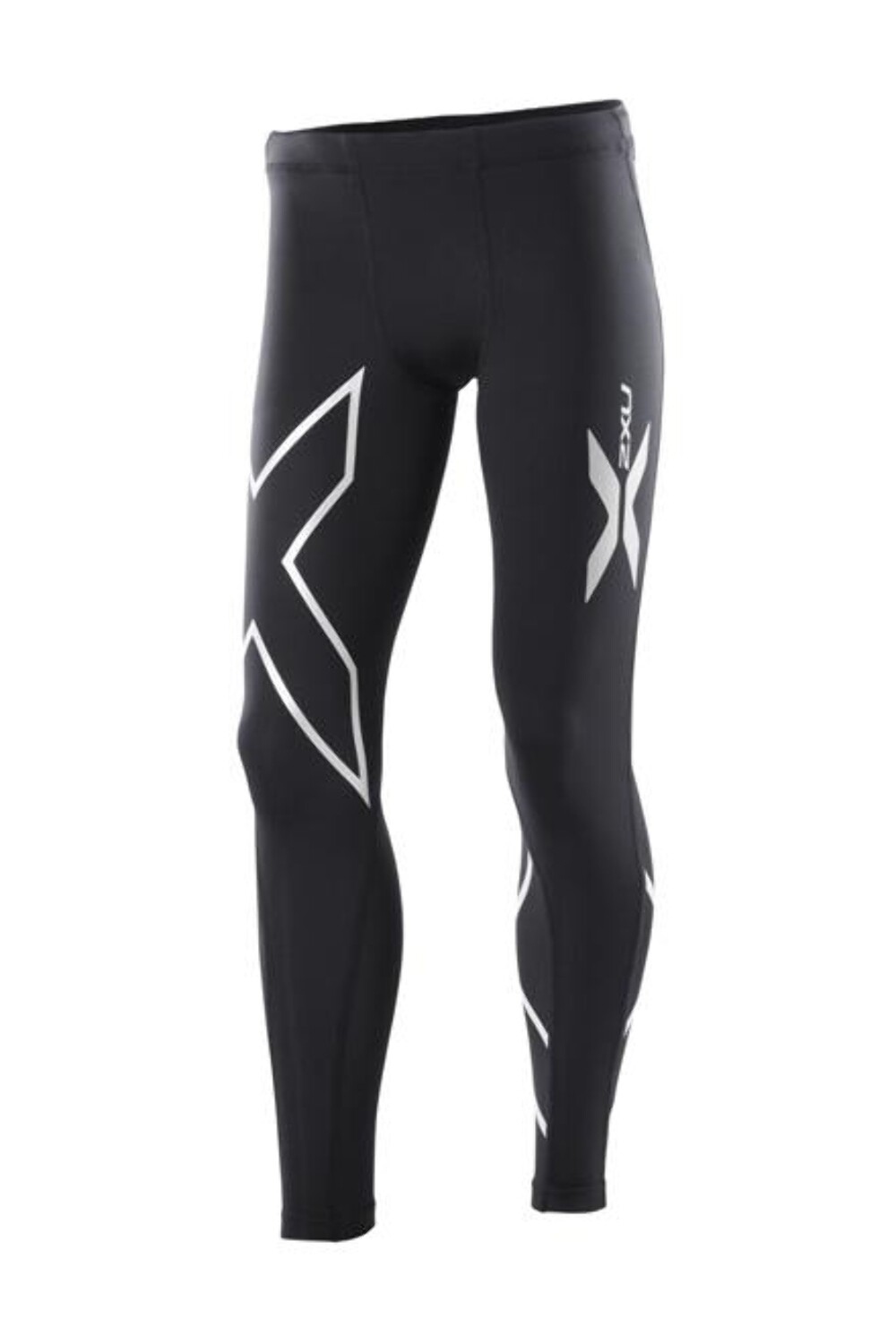 GREAT SAVINGS || 2XU Youth Boys Compression Long Tights – Black / Silver Logo