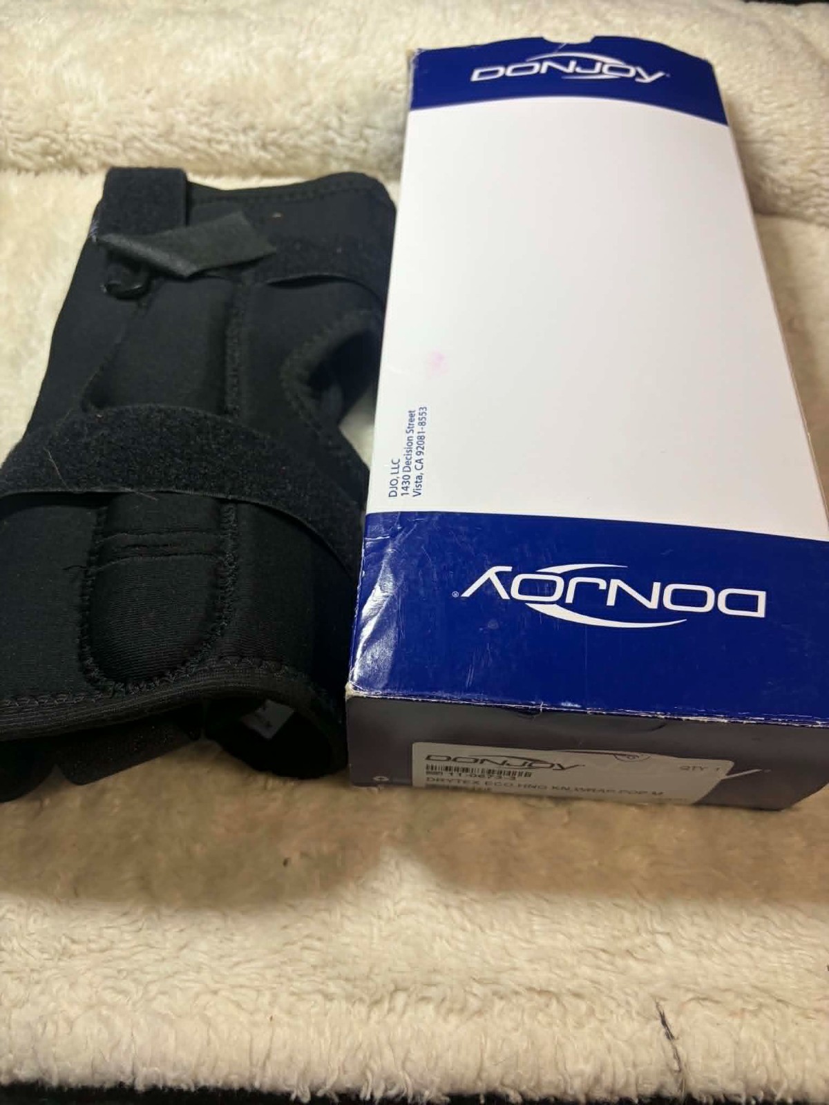 DonJoy Drytex Hinged Knee Wrap Size M L1820 11-0673-3 New