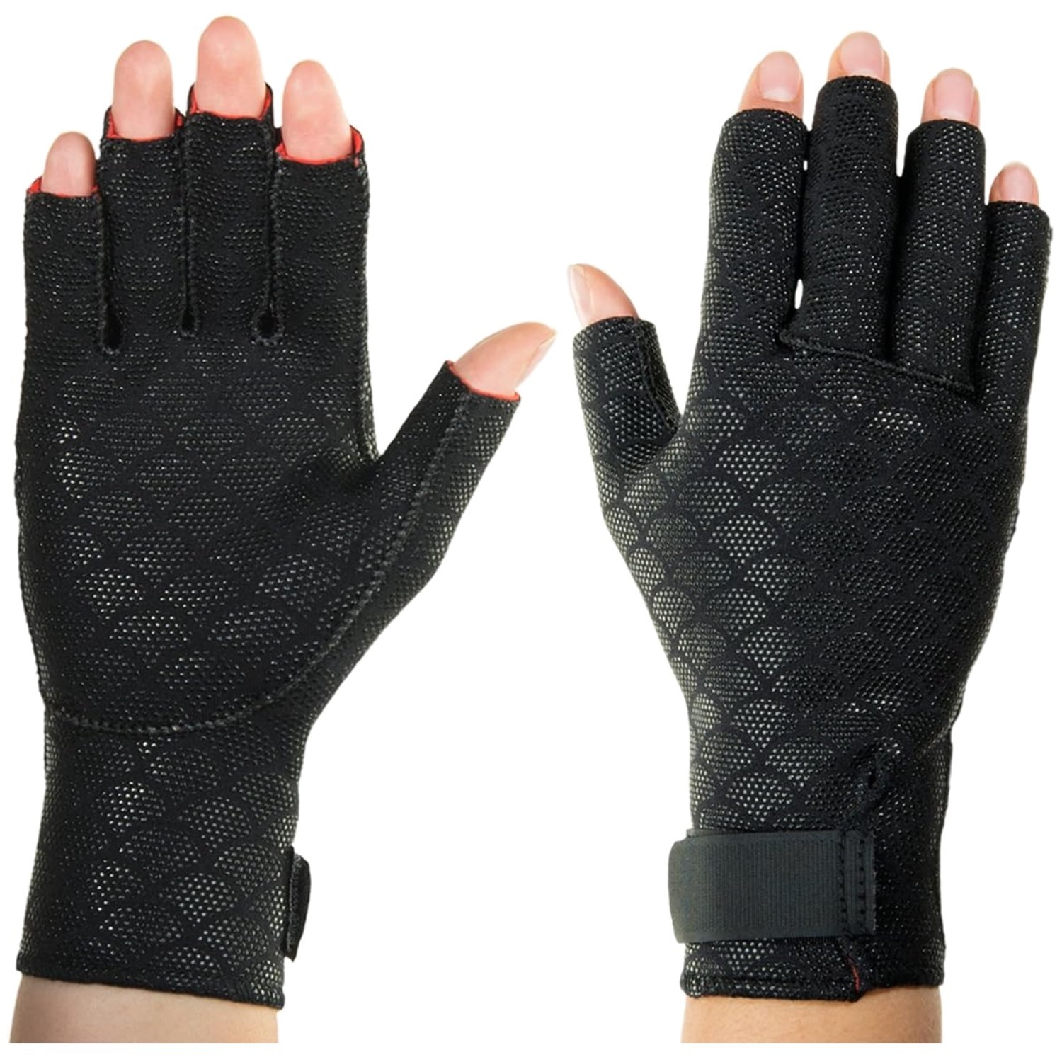 Compression Arthritis Gloves – XX-Large, Black