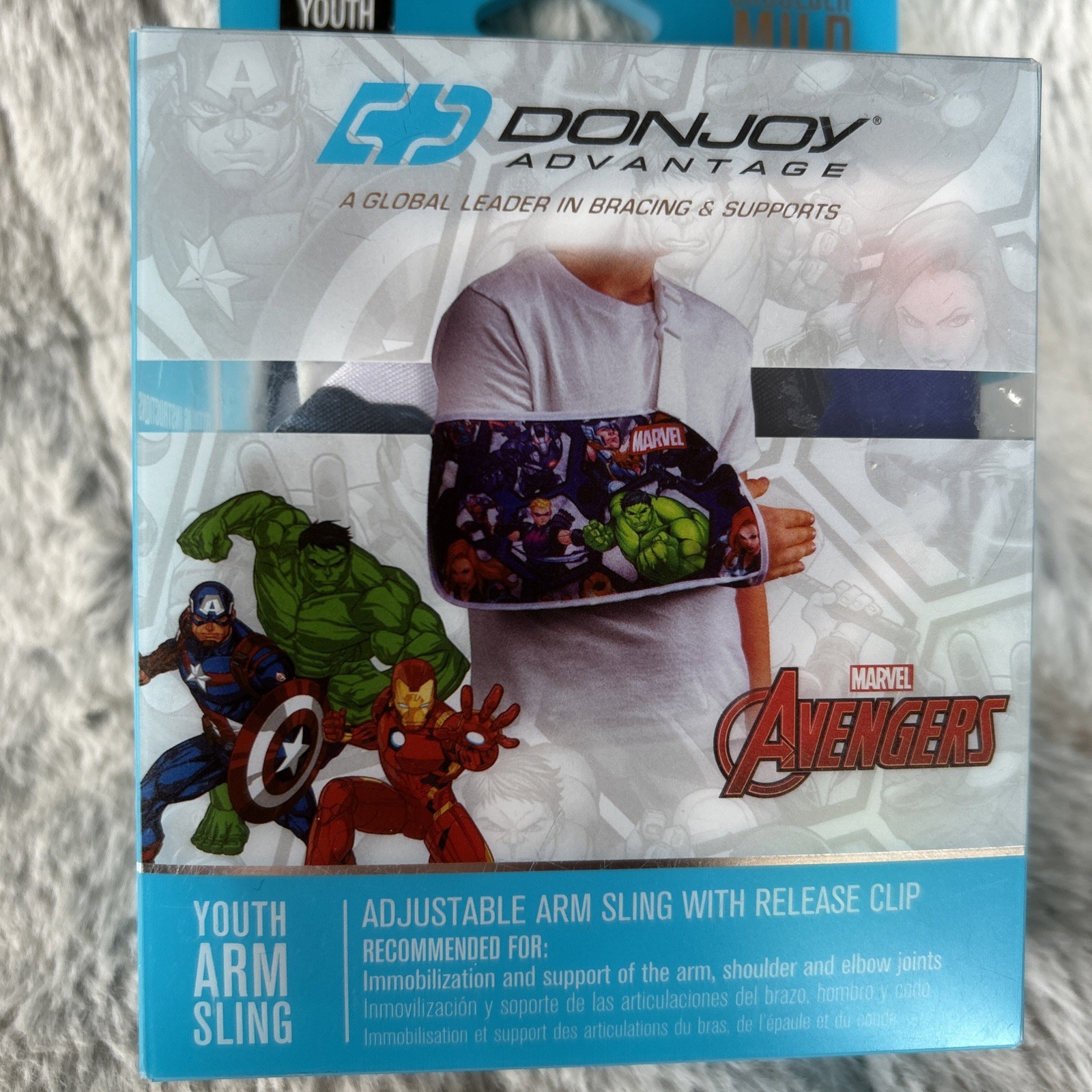 DonJoy Advantage Youth Adjustable Arm Sling With Release Clip