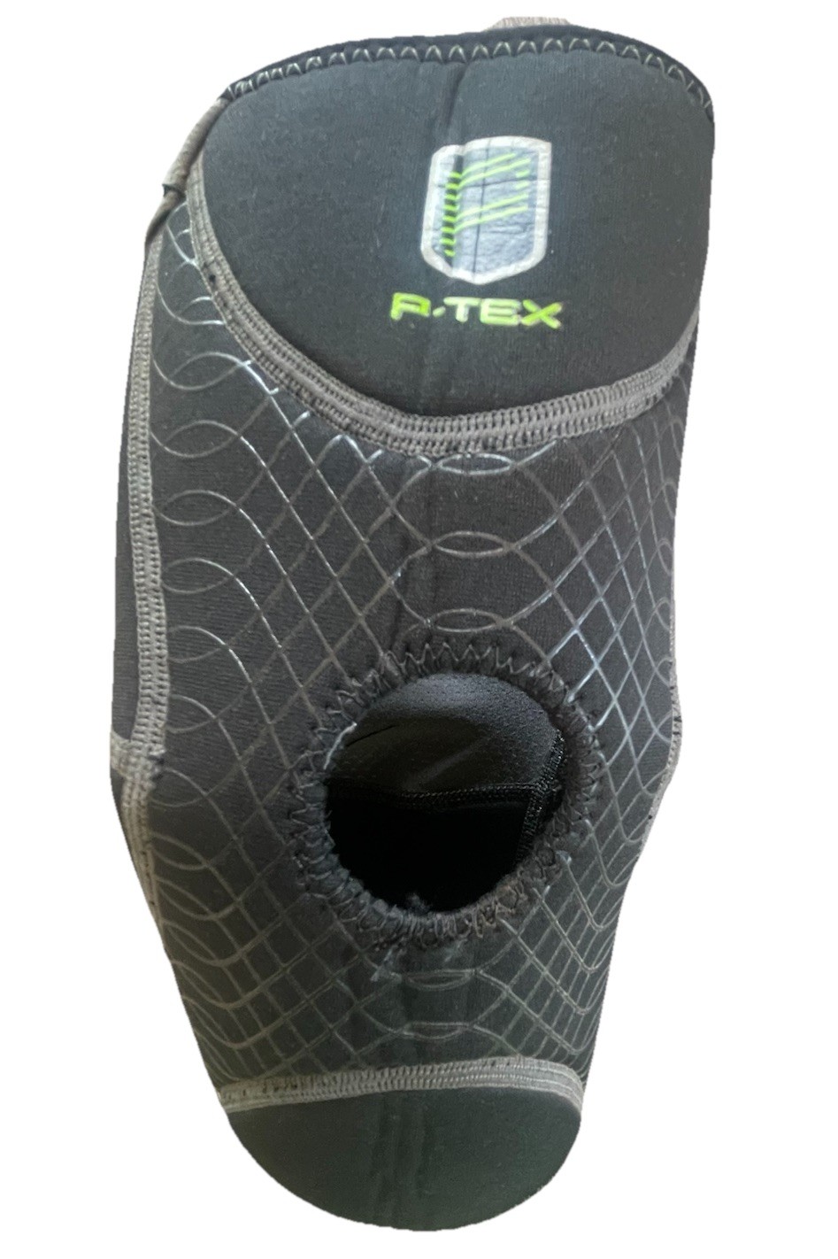 P-TEX Pro Open Patella Knee Sleeve Small Black Kinetic Panels Compression Medium