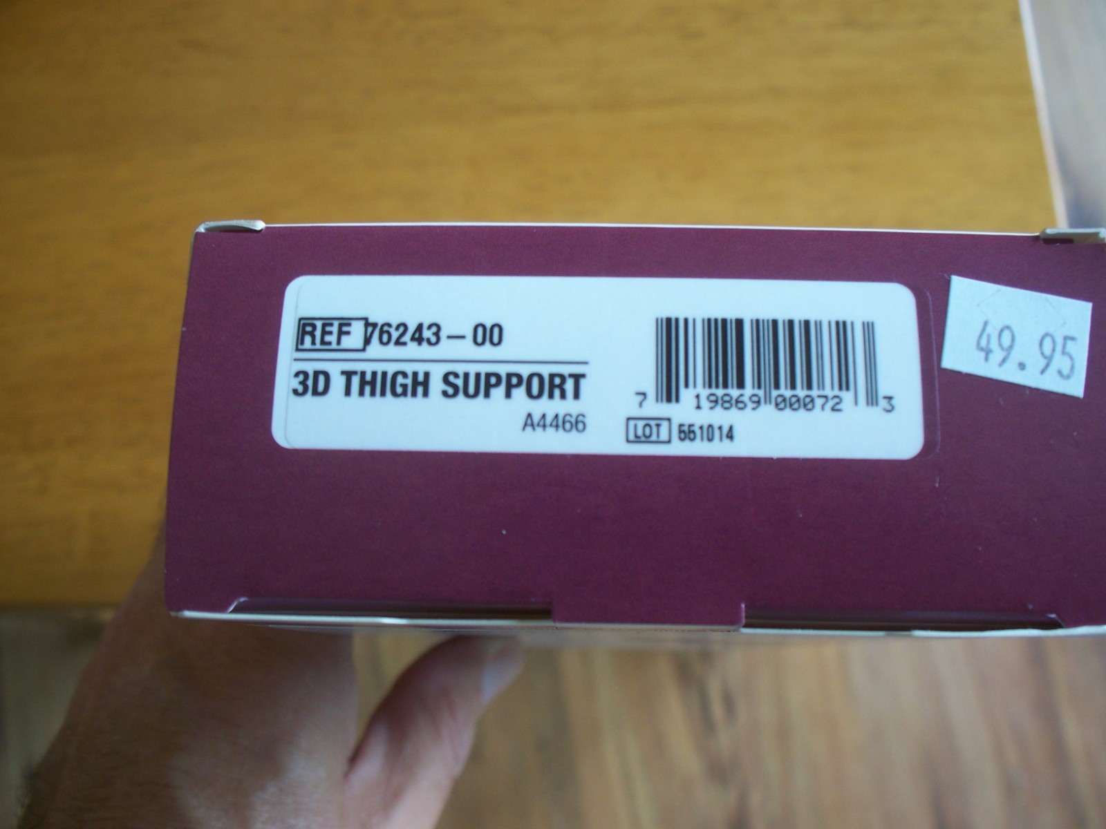 FLA Orthopedics, Small, 3D Thigh Support, Adjustable, 76243-00, Pro-Lite, New
