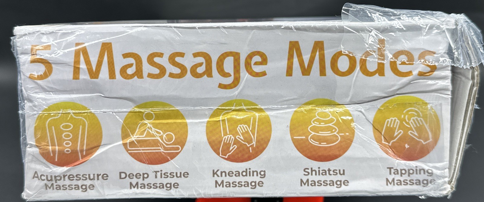 BACKOSAGE Cordless Inflatable Decompression Back Massage Belt Hot Cold Air NIB