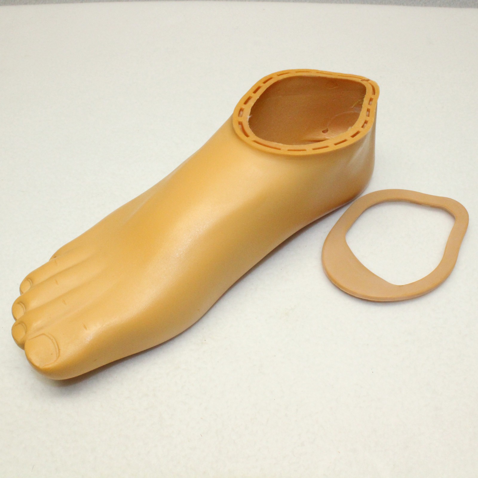 EXCELLENT Ossur Re-Flex EVO Prosthetic Foot Shell RIGHT Beige ~ Sz 27