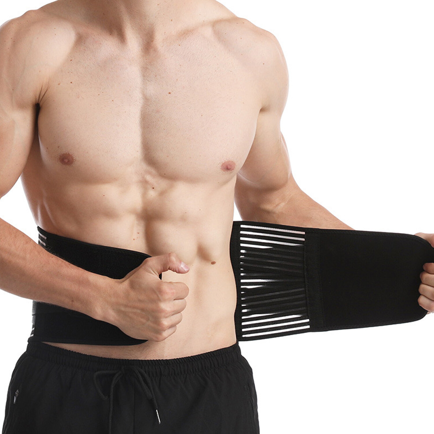 Men Women Back Brace for Lower Back Pain Relief Lumbar Support Belt Sciatica US