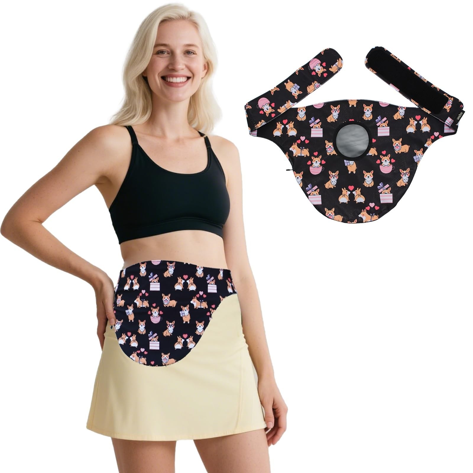 Ostomy Belt | Ostomy Bag Covers for Men & Women | Leak-Proof, Odor-Masking So…