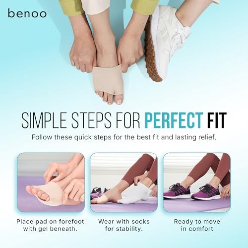 Metatarsal Pads Gel Cushions Ball Foot Pain Relief Morton Neuroma