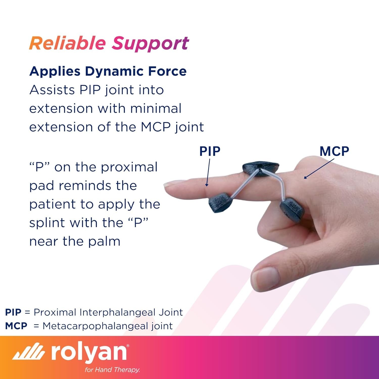 Lightweight X-Small Finger Extension Splint – Adjustable for Maximum Comfort
