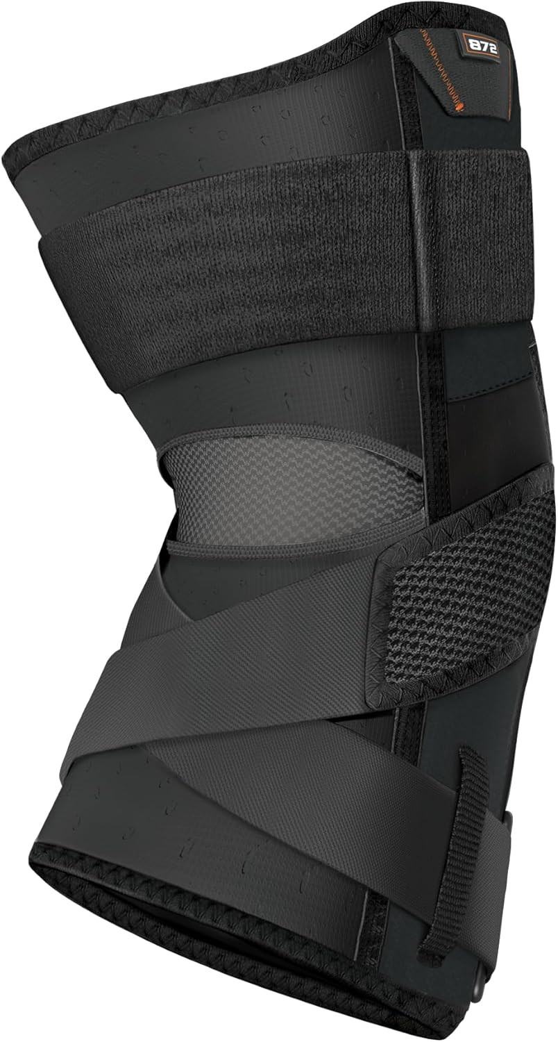Knee Brace Support Sleeve with Stabilizers for Meniscus & Ligament Injuries