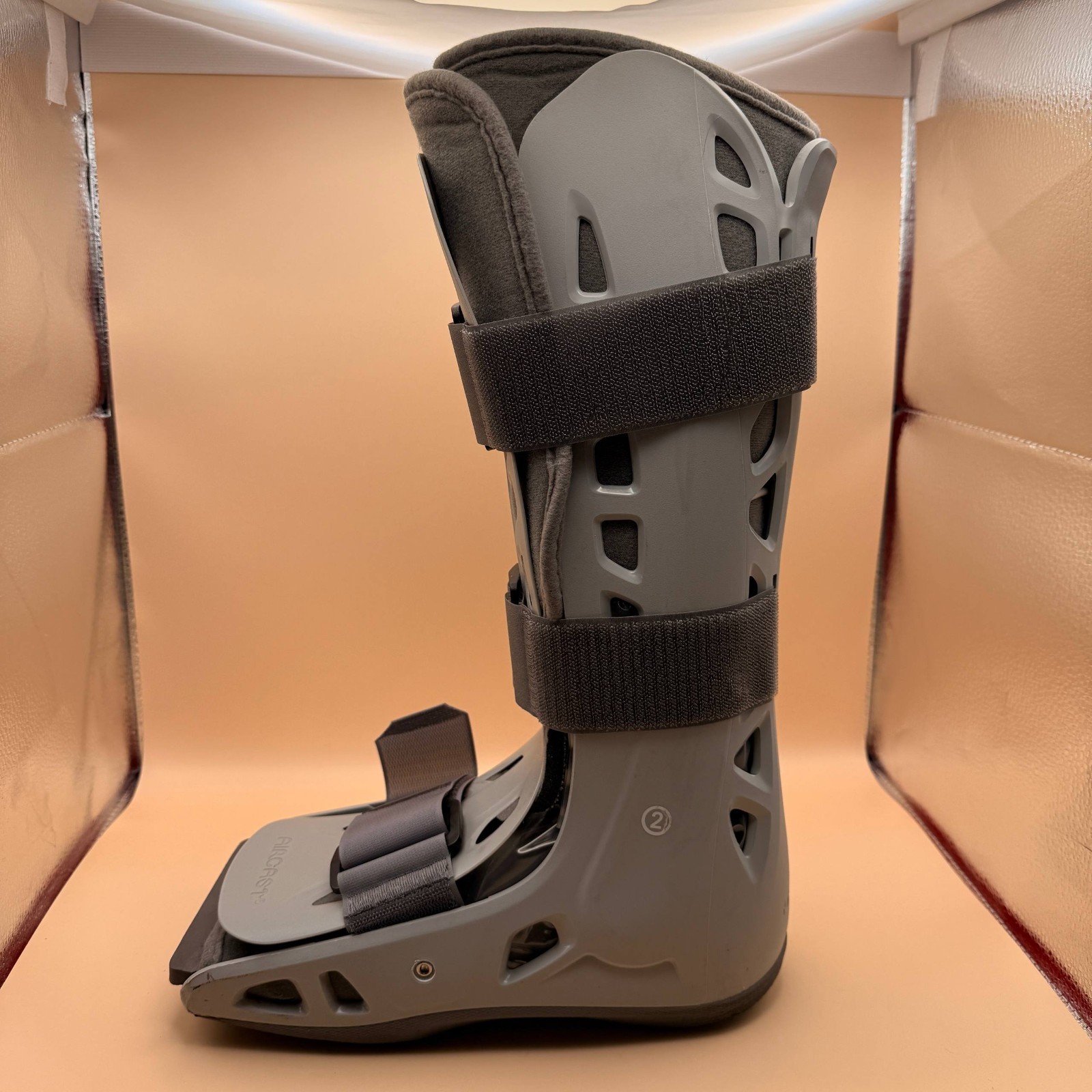 Aircast AirSelect Gray Standart, Size M, Walker Brace/Walking Boot, SCUFFED TOE