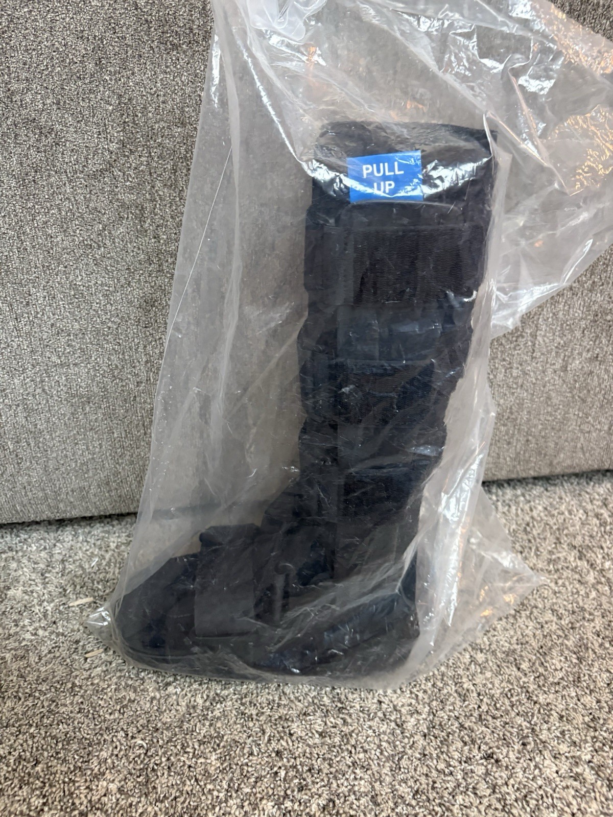 United Ortho Air Cam Walker Fracture Boot Walking Brace Black Size Medium