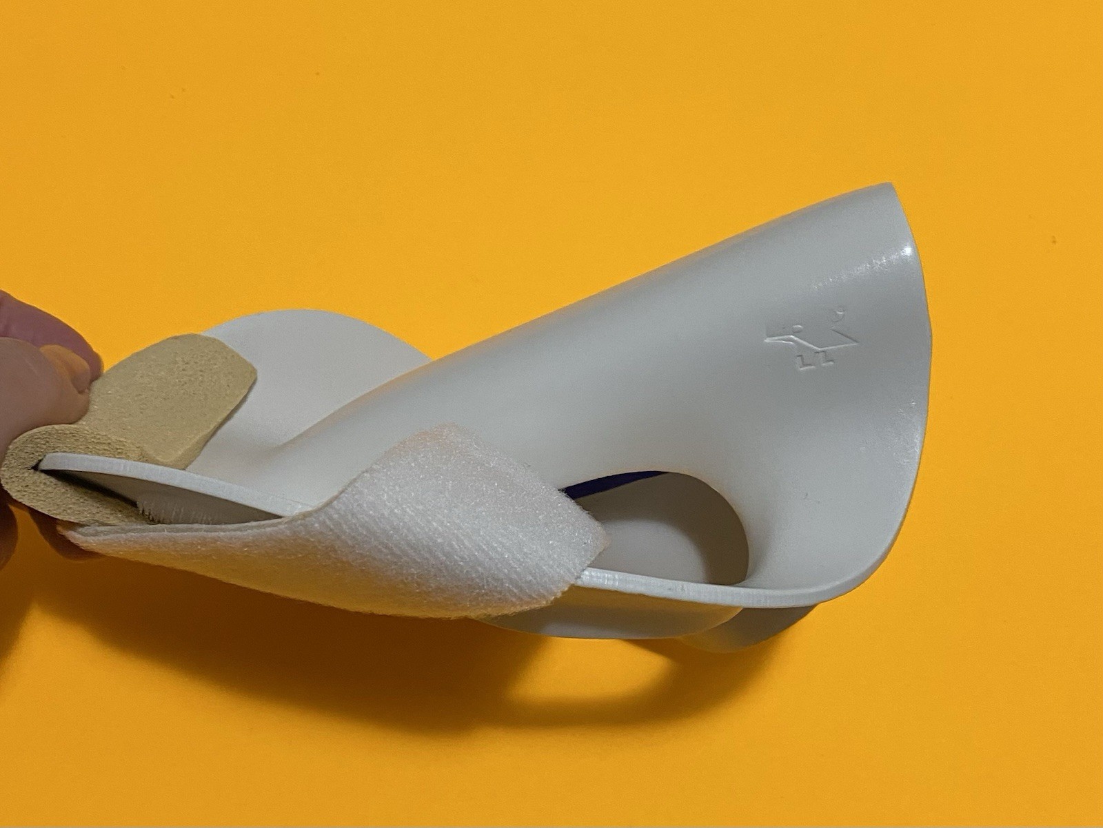 Large Rolyan Walker Splint for Right Hand, L/L Padded Assist for Elderly Users