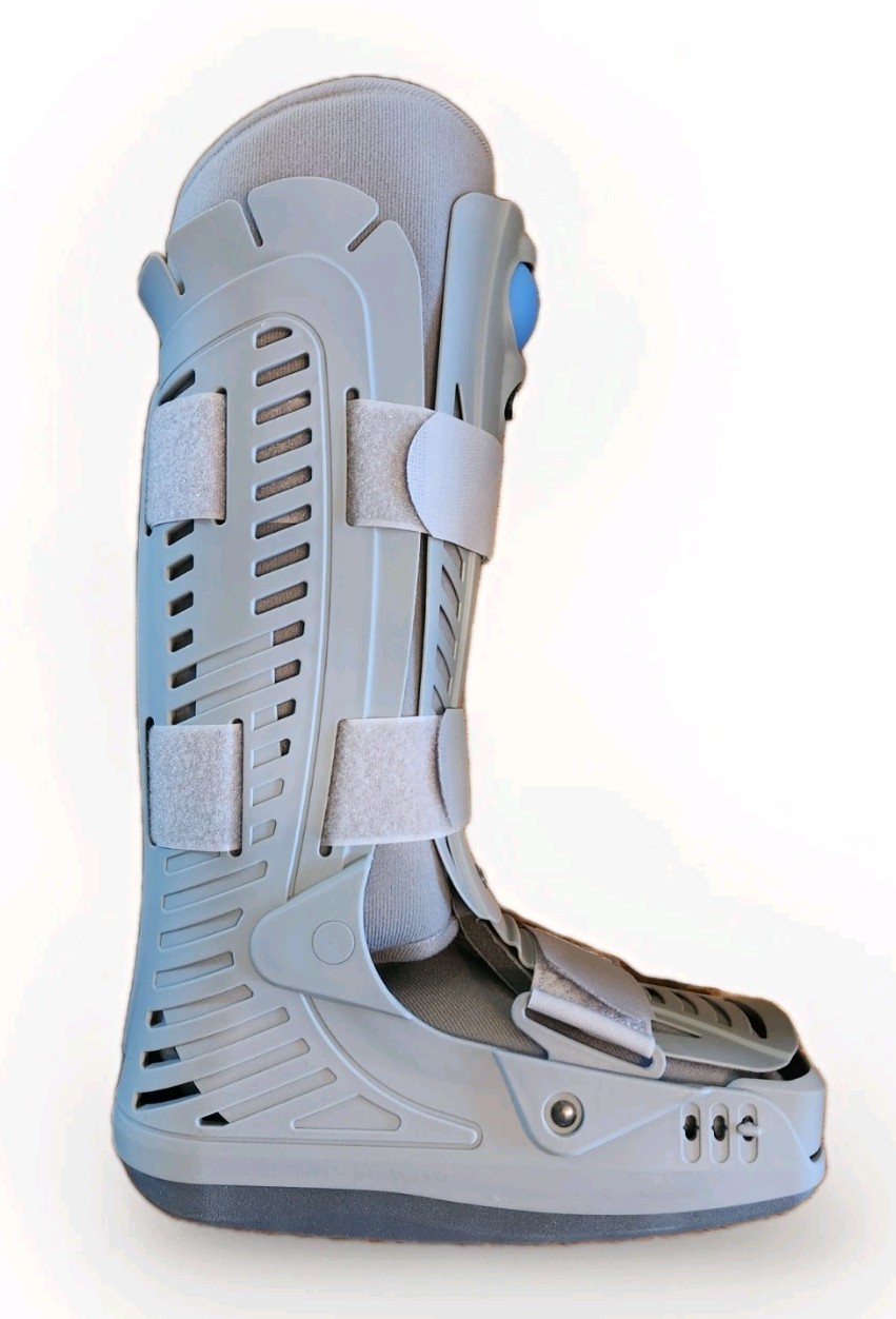 United Ortho 360 Air Walker Standard Fracture Boot Medium Grey Adjustable