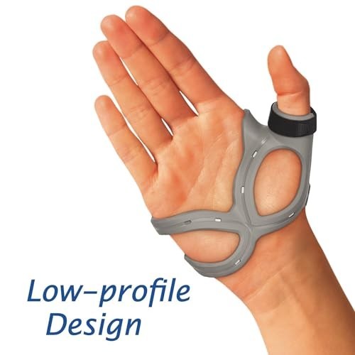 Thumb Brace for Osteoarthritis Medium Right Grey Hand Support Splint